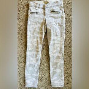 Democracy Camo Cropped Jeans